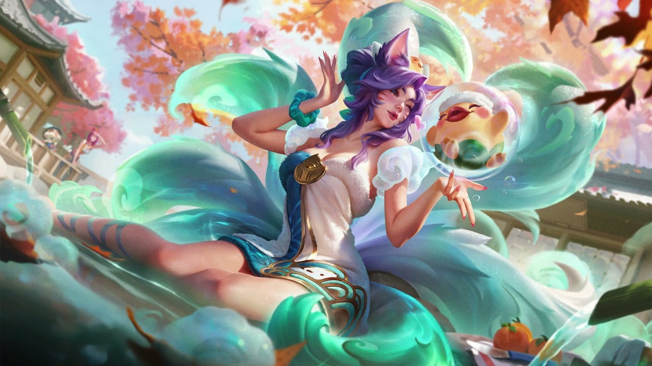 Spirit Blossom Springs Ahri (영혼의 꽃 온천 아리) 한국어 (Korean) Voice - League of Legends