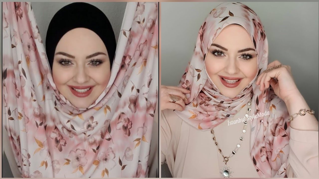 Hijab Style Tutorial Easy & Simple |Şal Eşarp Bağlama Modelleri