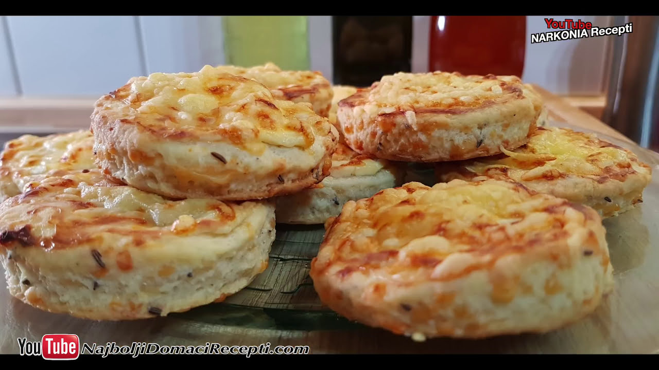Kako spremiti slane POGAČICE sa sirom bez jaja - Recept