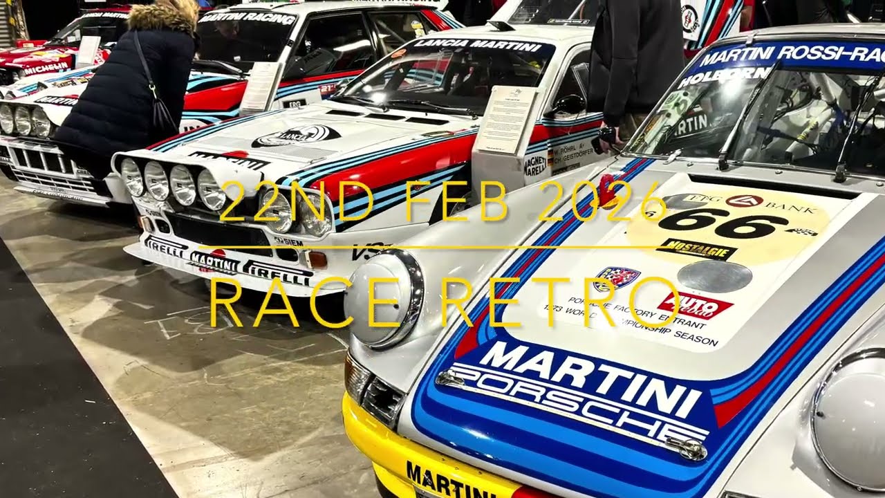 Race Retro 22nd Feb 2026 - Stoneleigh Park 