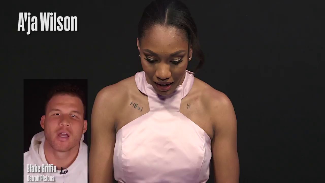 No. 1 Pick A'ja Wilson Receives Surprise Congratulations From Blake Griffin