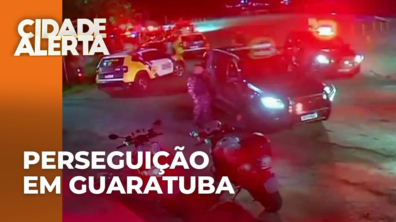 Homem é preso após tentar fugir de blitz e quase atropelar foliões em Guaratuba