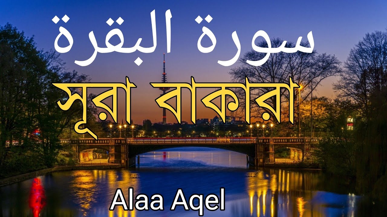 ঘরের উন্নতির জন্য সূরা বাকারা প্রতিদিন শুনুন I Surah Al Baqarah Full Quran Recitation | Alaa Akl