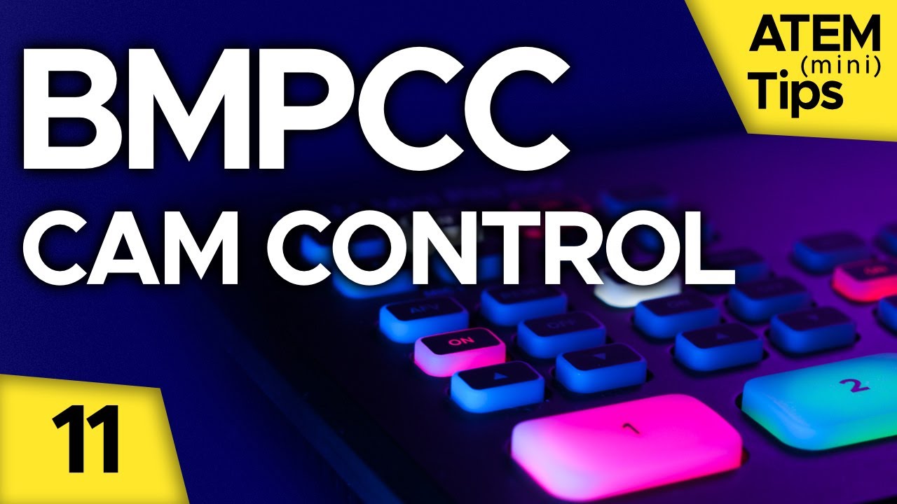 Управление камерой с помощью карманных кинокамер ATEM Mini и Blackmagic (BMPCC) - мини-советы ATEM