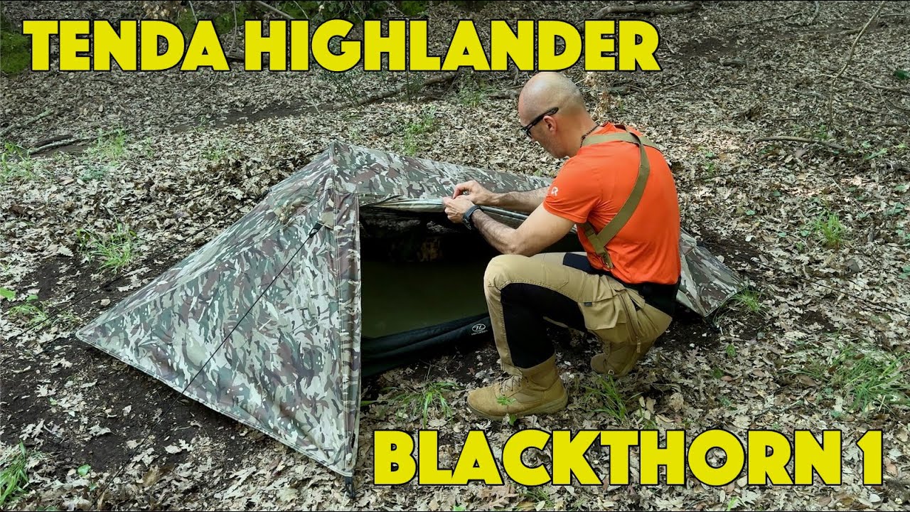 Tenda monoposto Highlander Blackthorn 1