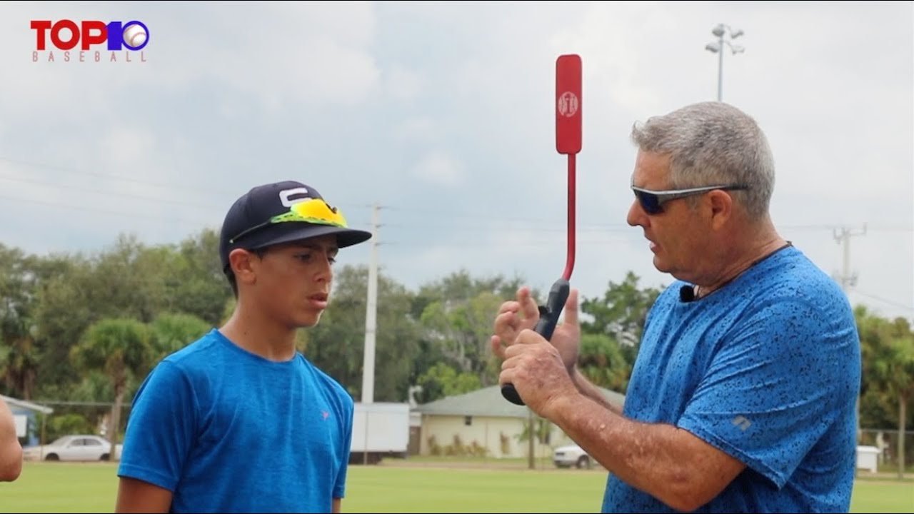 14 Top 10 Baseball Academy    Insider bat drill Jimmy with Tristan, Guy and Steve
