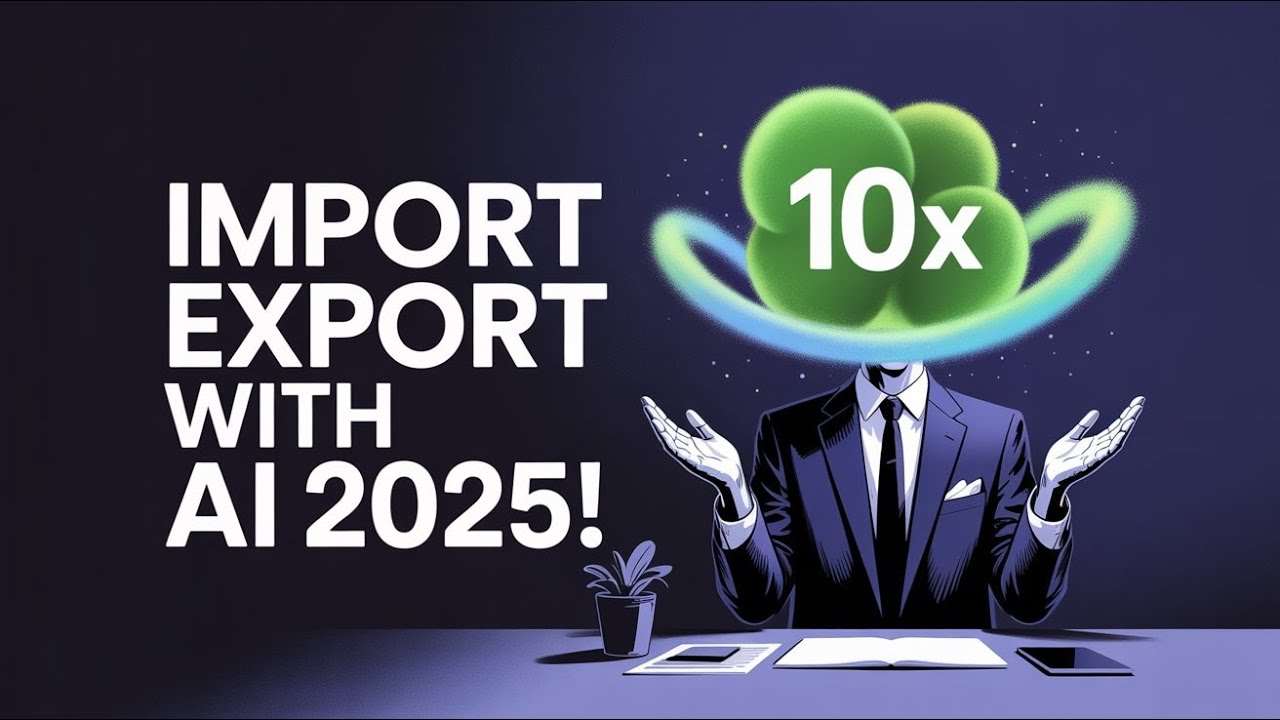 How I&rsquo;d Start an Import Export Business in 2025 Using AI (10X Faster)