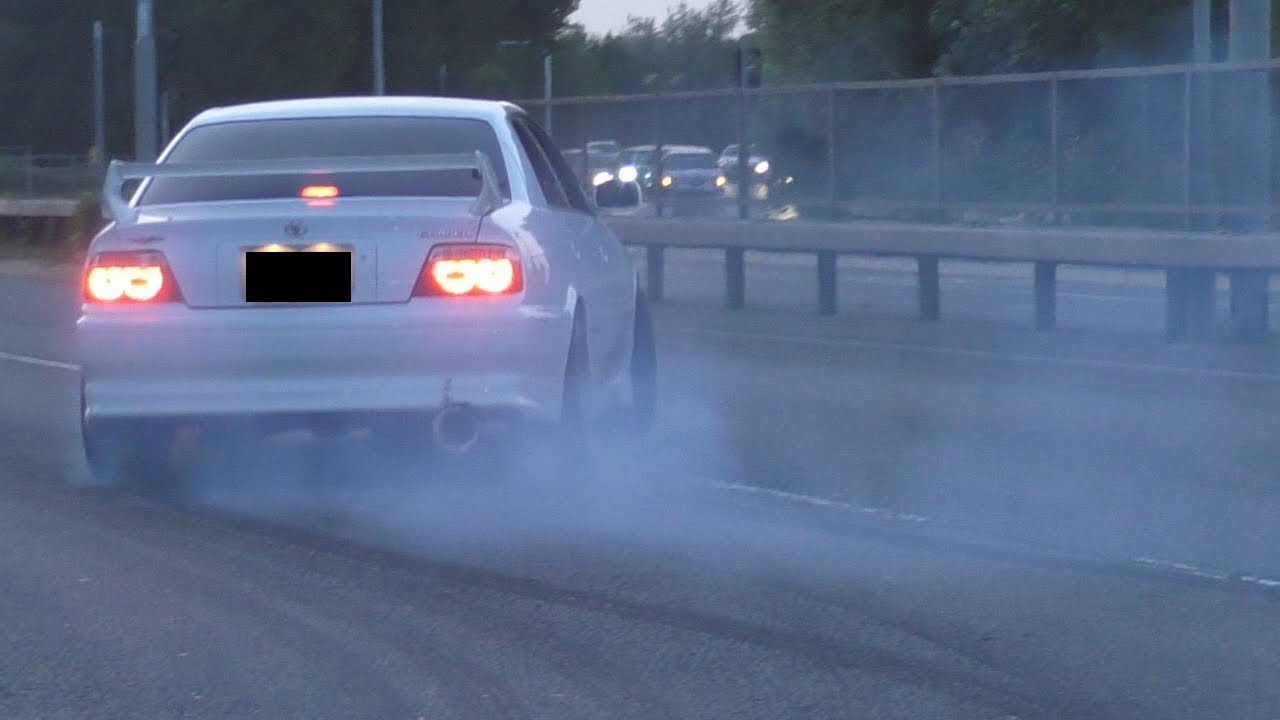Tuner Cars Leaving a Car Meet in Style! July 2019