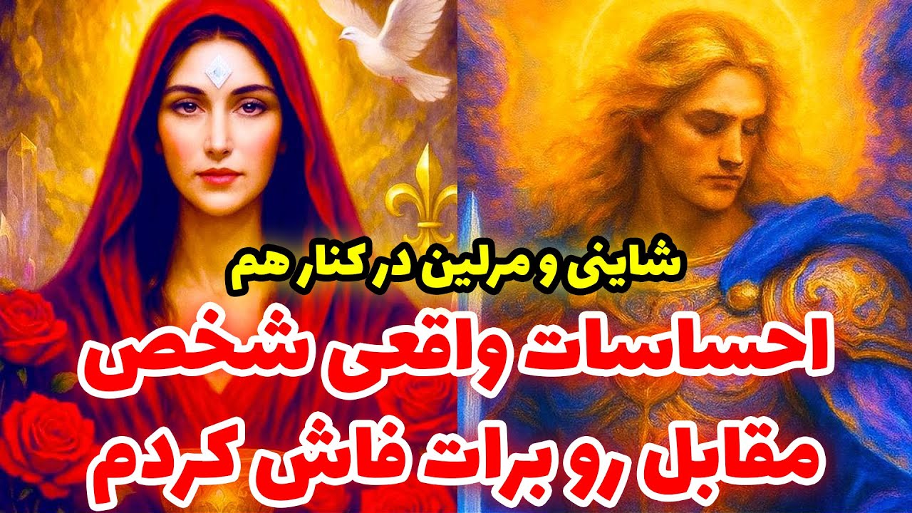 شاینی و مرلین در کنار هم - احساسات واقعی شخص مقابل رو برات فاش کردم @merlintarott