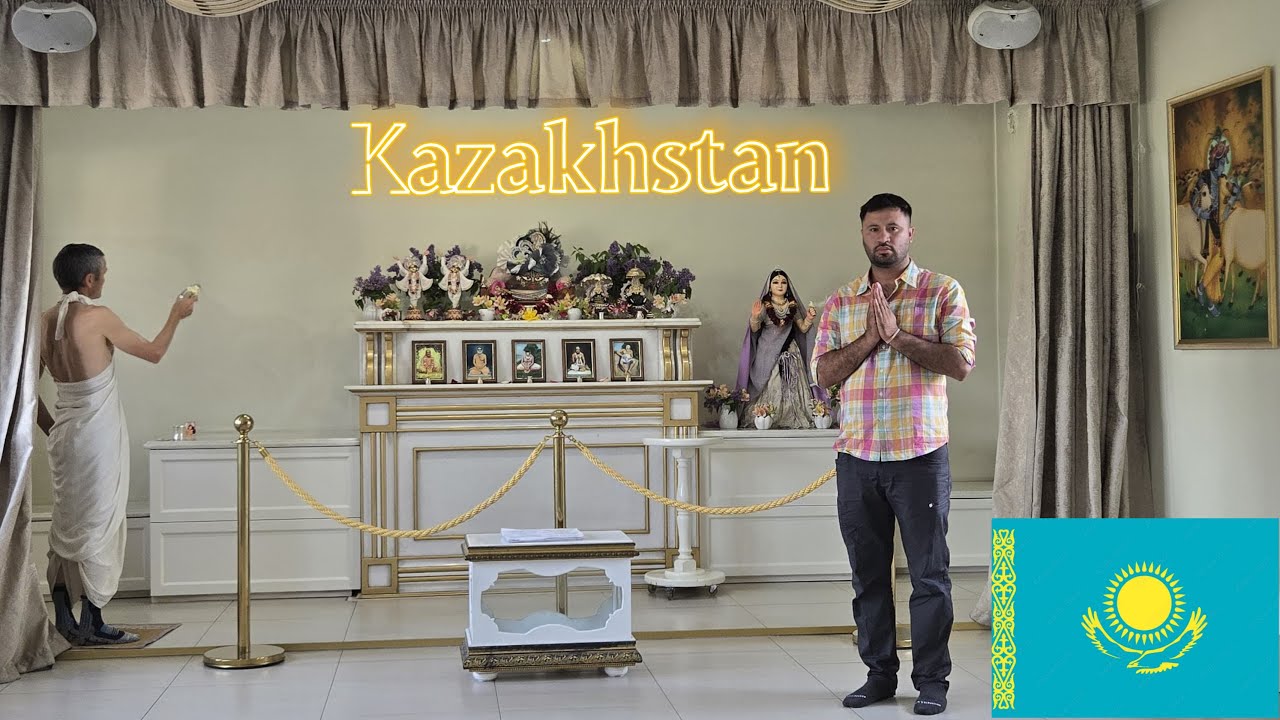 i discovered silk route to Hindu City ( Vrindavan ) In Kazakhstan