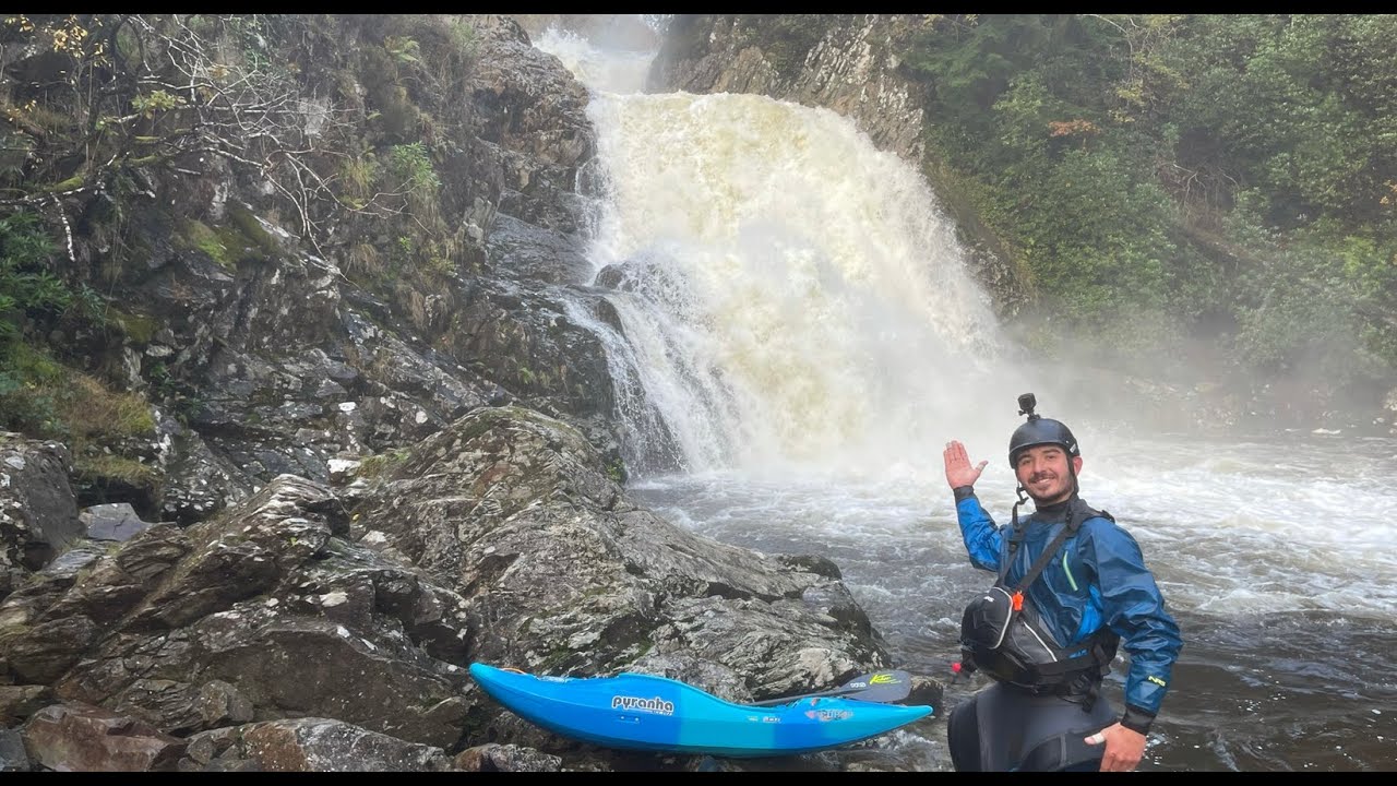 Rhaeadr Mawddach - Coed y Brenin waterfall kayaking