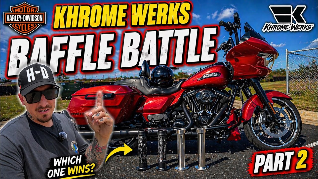 Khrome Werks Baffle Battle EP:2 2024 Harley Davidson Road Glide