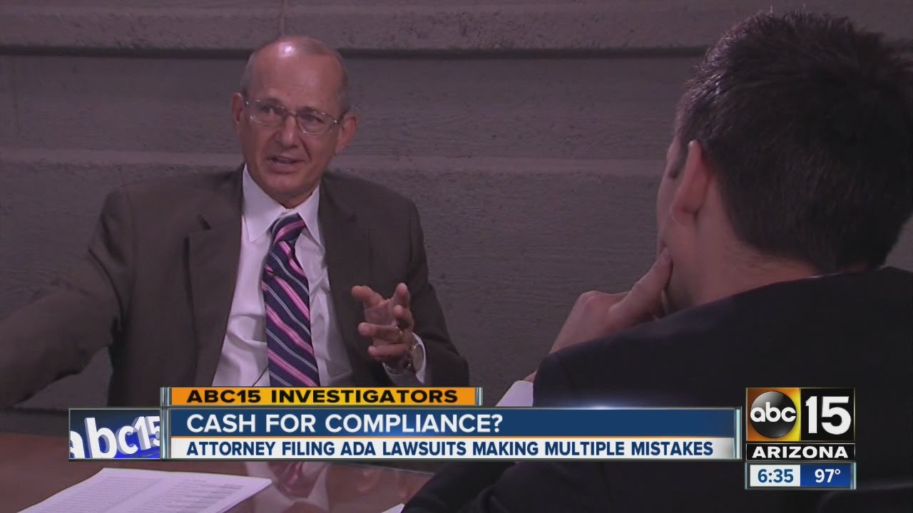 Arizona attorney filing ADA lawsuits making multiple mistakes