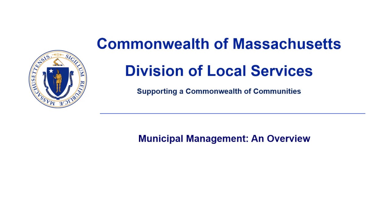 Municipal Management