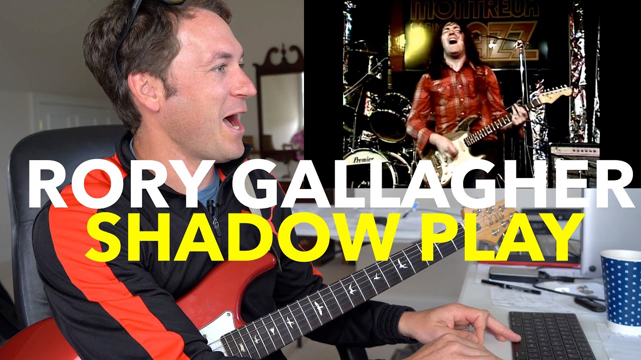Учитель игры на гитаре РЕАКЦИЯ: РОРИ ГАЛЛАХЕР «Shadow Play» 1979 ЖИВОЙ КОНЦЕРТ, Монтрё, 4K