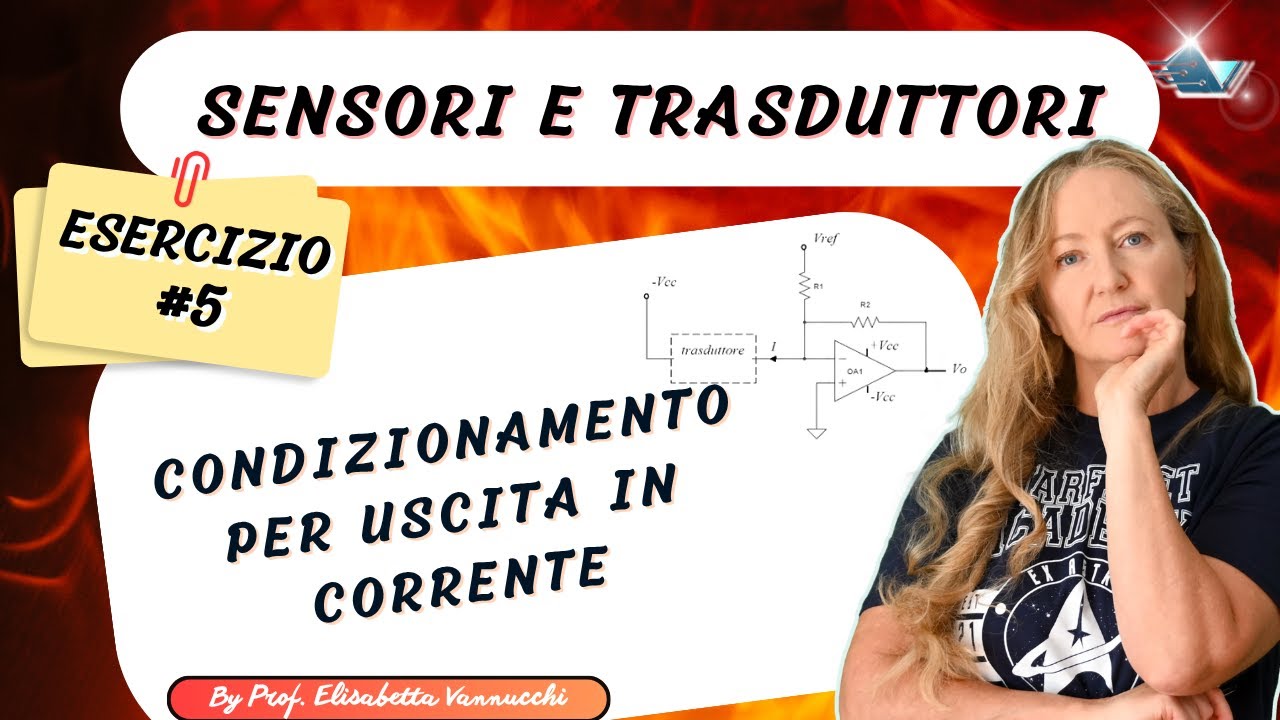 Trasduttore di temperatura con uscita in corrente circuito di condizionamento esercizio svolto