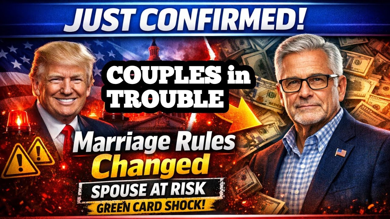 🔥 New Trump Marriage Green Card Rules 2026 &mdash; What Every Spouse Must Know NOW 🚨