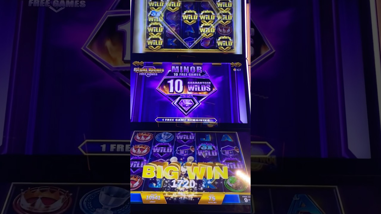Regal Riches Slot Machine Minor Bonus