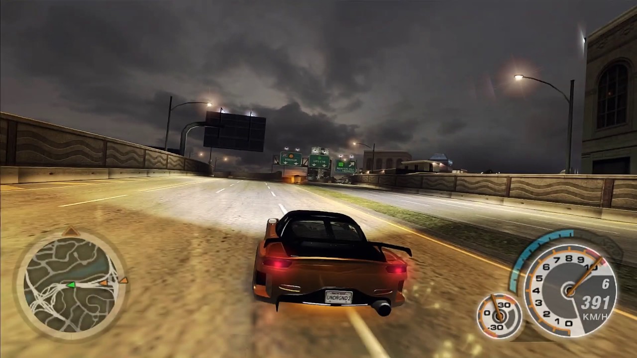 Need for Speed Underground 2: Top Speed Testing at 400 km/h