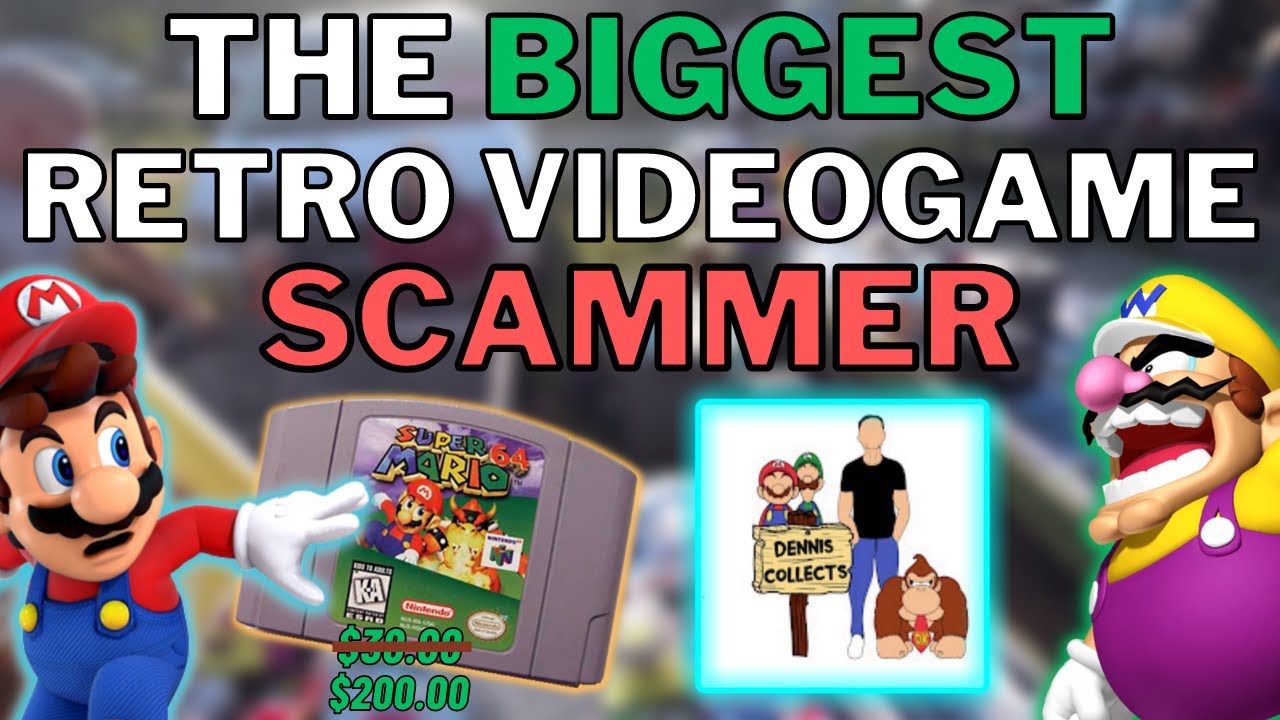 The Biggest Retro Videogame Scammer (Dennis Collects)