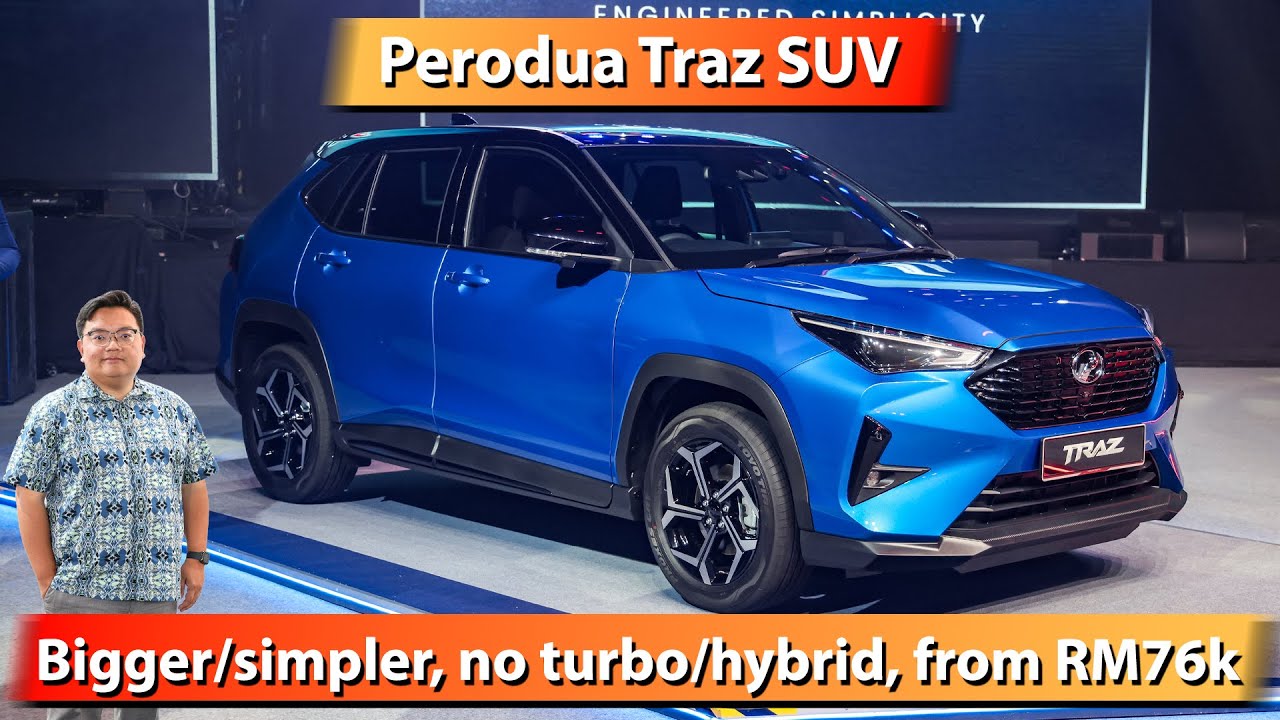 2026 Perodua Traz SUV - D66B is bigger but simpler, no turbo/hybrid, from RM76k