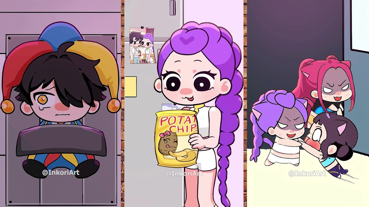 Jinu and Rumi Compilation – Zoey's dentist visit | Demon Slayer Kpop