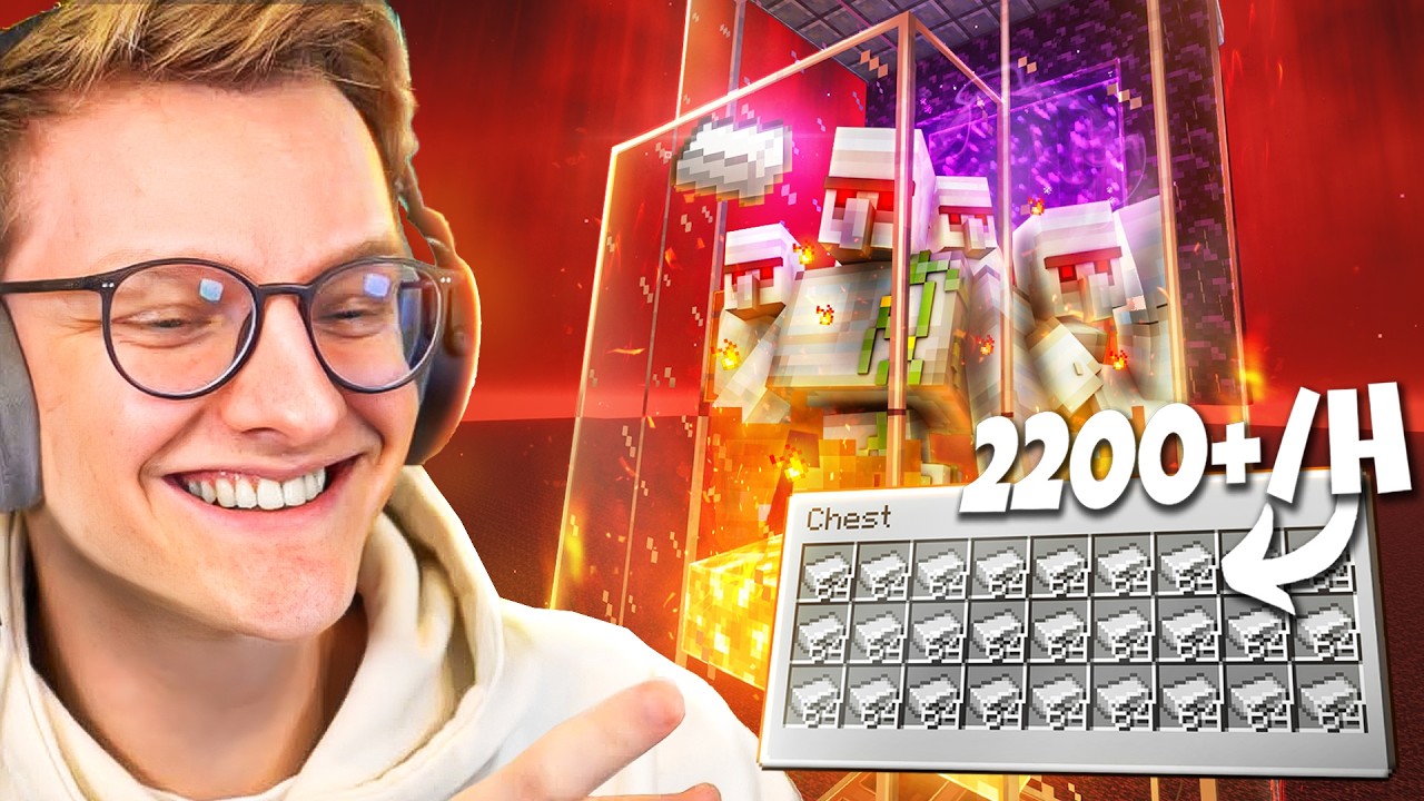 ICH BAUE DIE BESTE EISENFARM DES SERVERS! 🤯 CRAFTATTACK 13 🔥