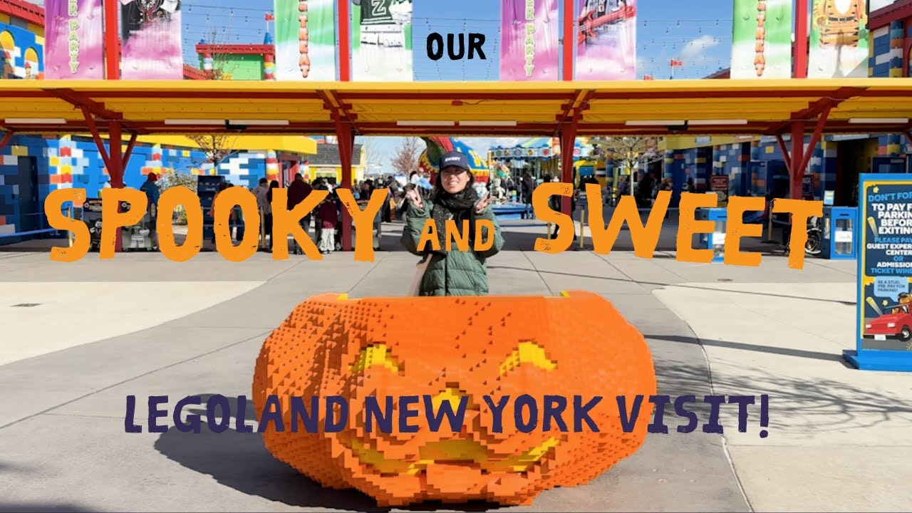 Видеоблог | Сладкий и жутковатый день в Леголенде 🎃🍦 Октябрь 2025