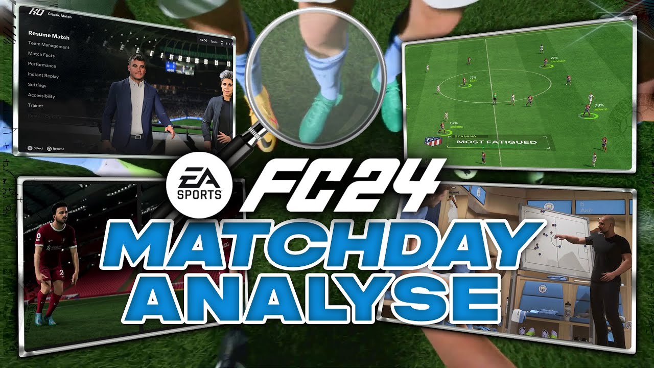 FC24 ● MATCHDAY ANALYSE 🔎 mit neuem Men&uuml;, Schiri Cam & geile neue Sachen
