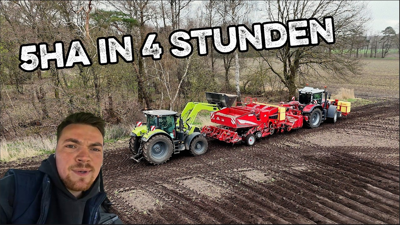 Die ersten Kartoffeln sind im Boden | Farmvlog #263