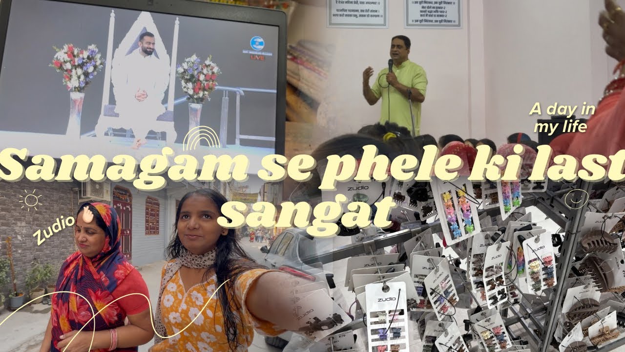 Samagam Se￼ Pehle ki last sangat 😍|Sonam Side|