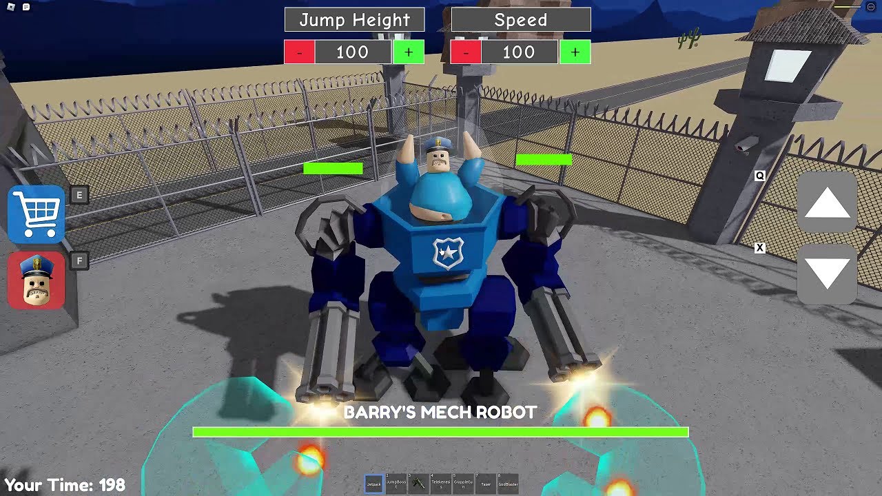 ROBLOX BARRY PRISON RUN OBBY FULL GAMEPLAY