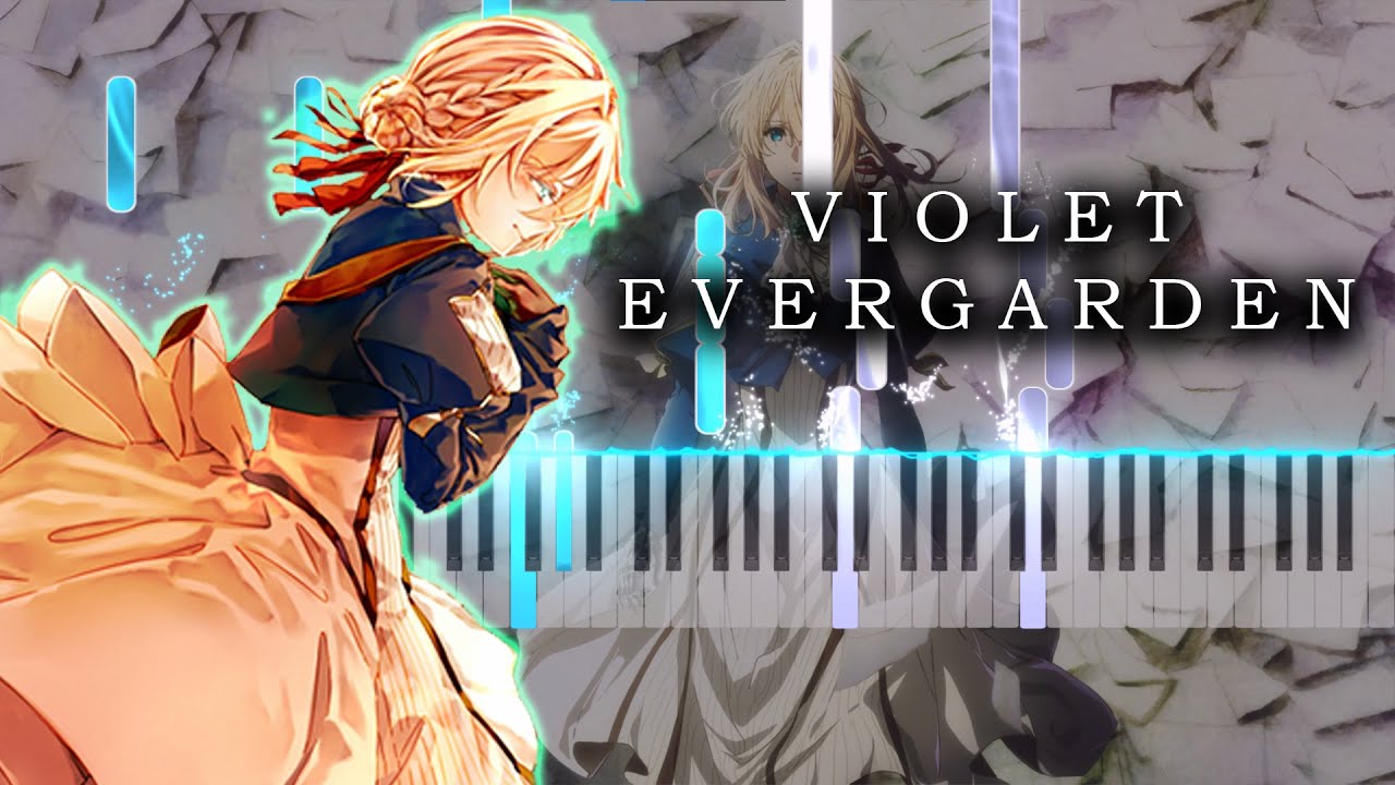 Letter - Violet Evergarden | TRUE (Piano Synthesia)