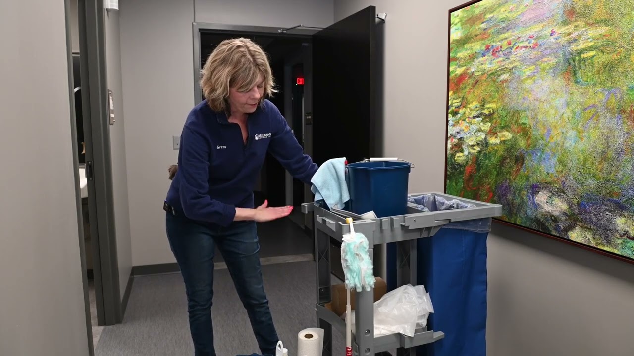Janitors cart