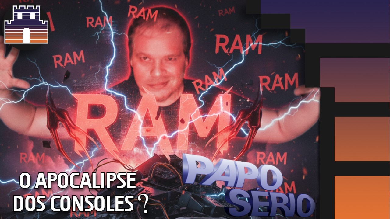Papo S&eacute;rio - RAM, Lariam, SSD, SEGA, IA e o apocalipse da pr&oacute;xima gera&ccedil;&atilde;o? #ps6 #ps5 #switch2 #xbox