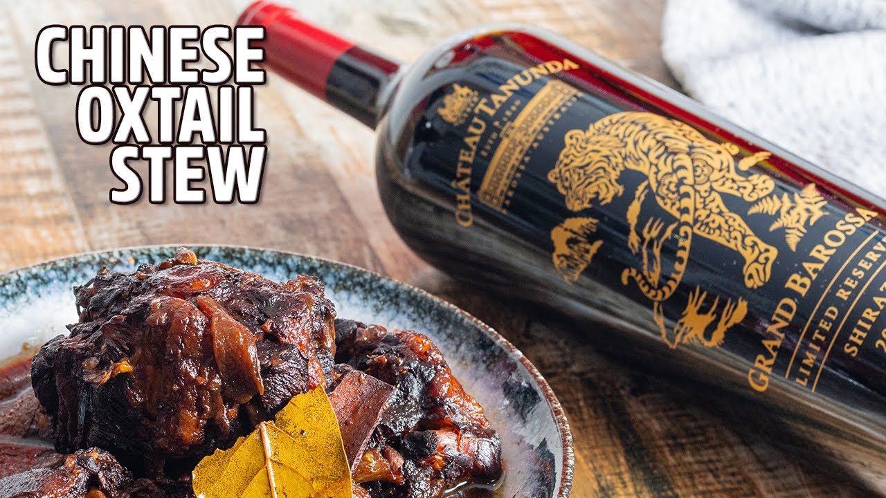 An Oxtail Feast with Red Wine and Chinese Spice