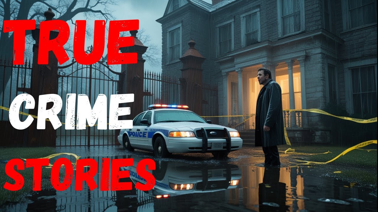 Disturbing True Crime Stories For Sleep With Rain Sound | Black Screen | Frightening tales | Vol.56