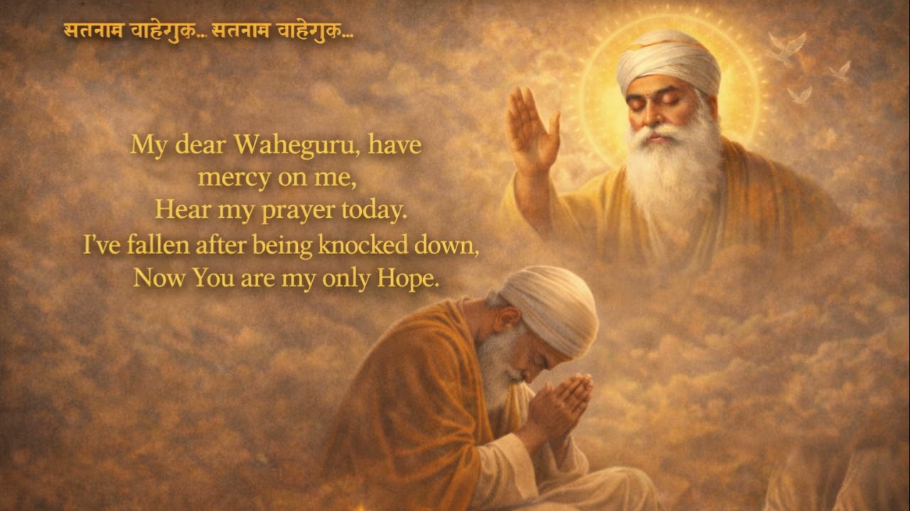 My Dear Waheguru Have Mercy on Me | Satnam Waheguru Prayer | Sikh Devotional Bhajan