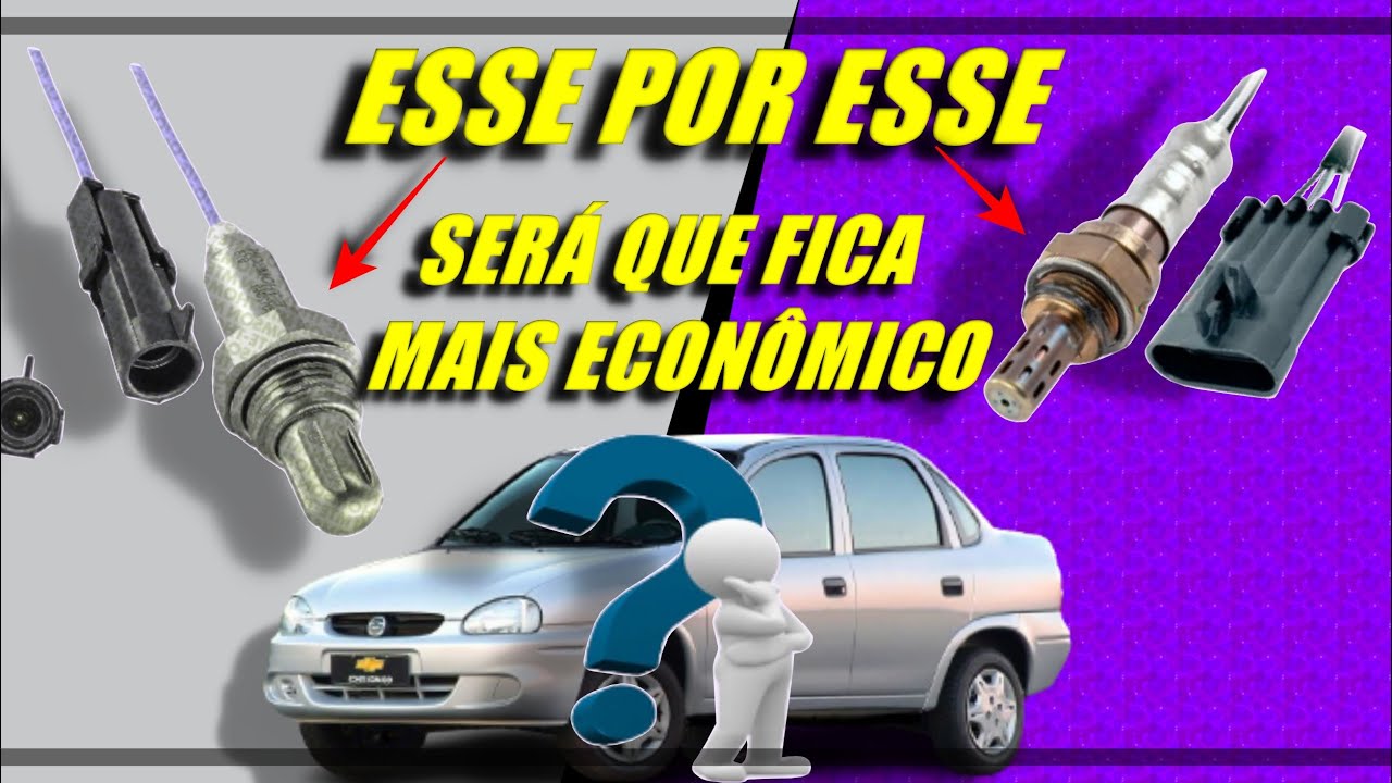 Como trocar a sonda lambda de 1 fio para 4 fios - vídeo 01