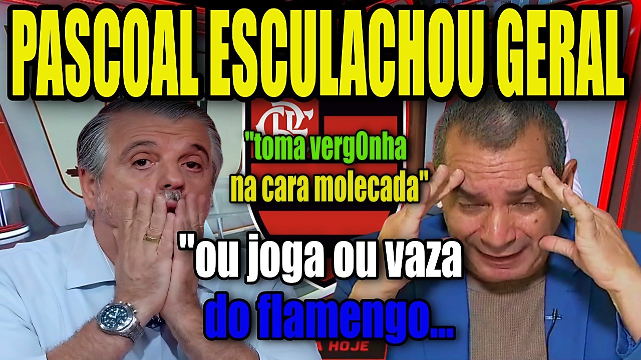 TÁ DE SACANAGEM CAR.. PASCOAL SAIU EM DEFESA DA NAÇÃO! O FLAMENGO CONTRA O LANUS VAI SER UMA..