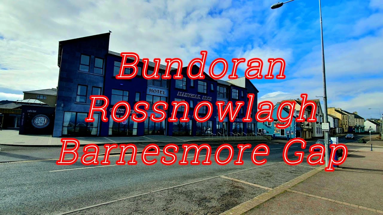 Bundoran then home Via Rossnowlagh and Barnesmore Gap.........