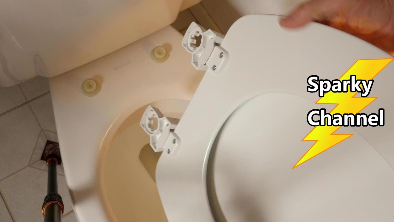 Bemis Easy Clean and Change Toilet Seat Installation