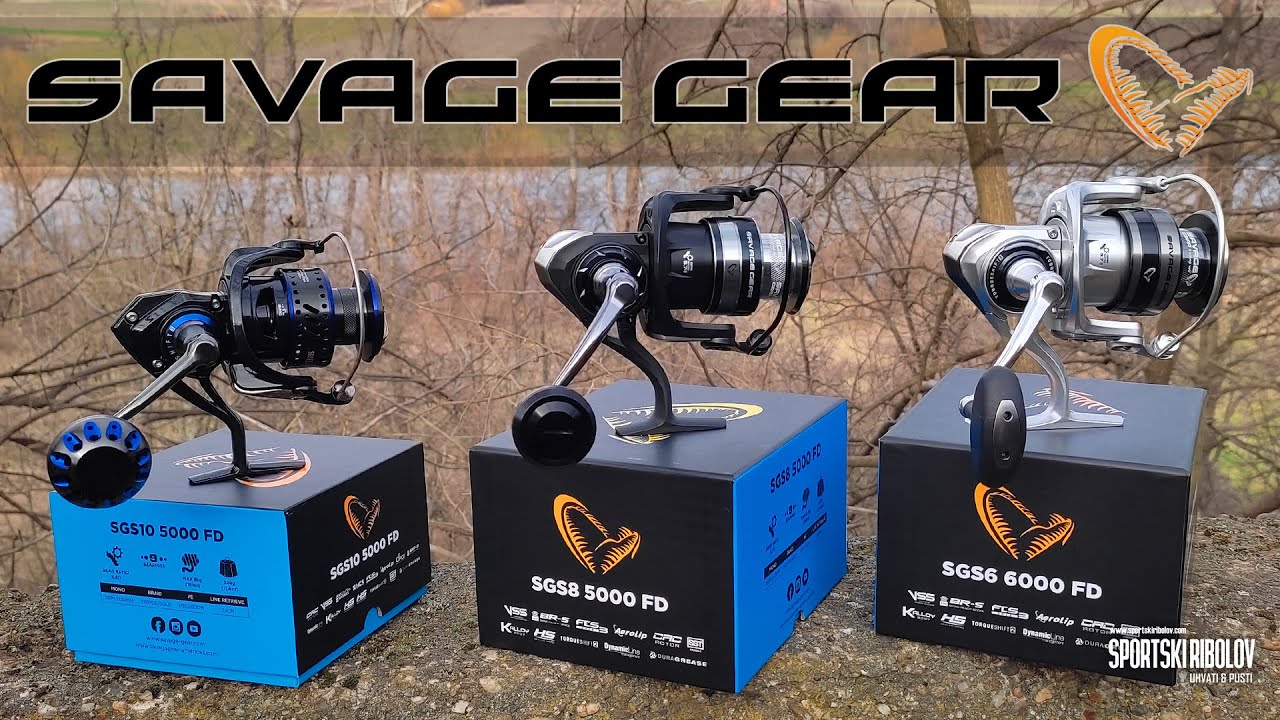 SAVAGE GEAR SGS6, SGS8, SGS10