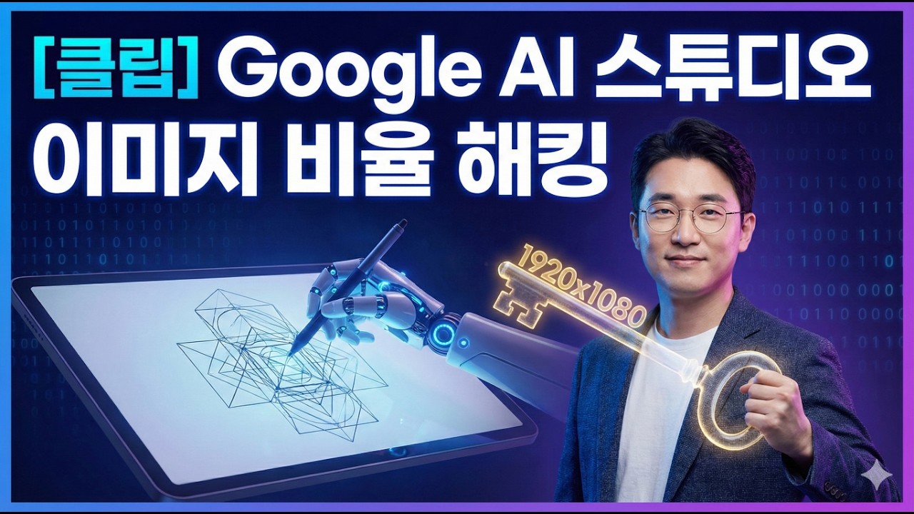 [클립] Google AI 스튜디오 마스터 & 16:9 비율 해킹