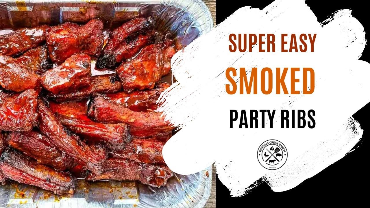 Smoked Party Ribs Recipe | Perfect BBQ Ribs on the Smoker