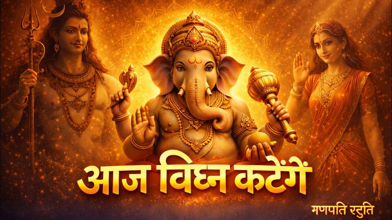  शिव–गणेश दिव्य स्तुति 🙏 | बुद्धि • विघ्न नाश • शुभ आरंभ | Ganesh Stuti for Success & Peace