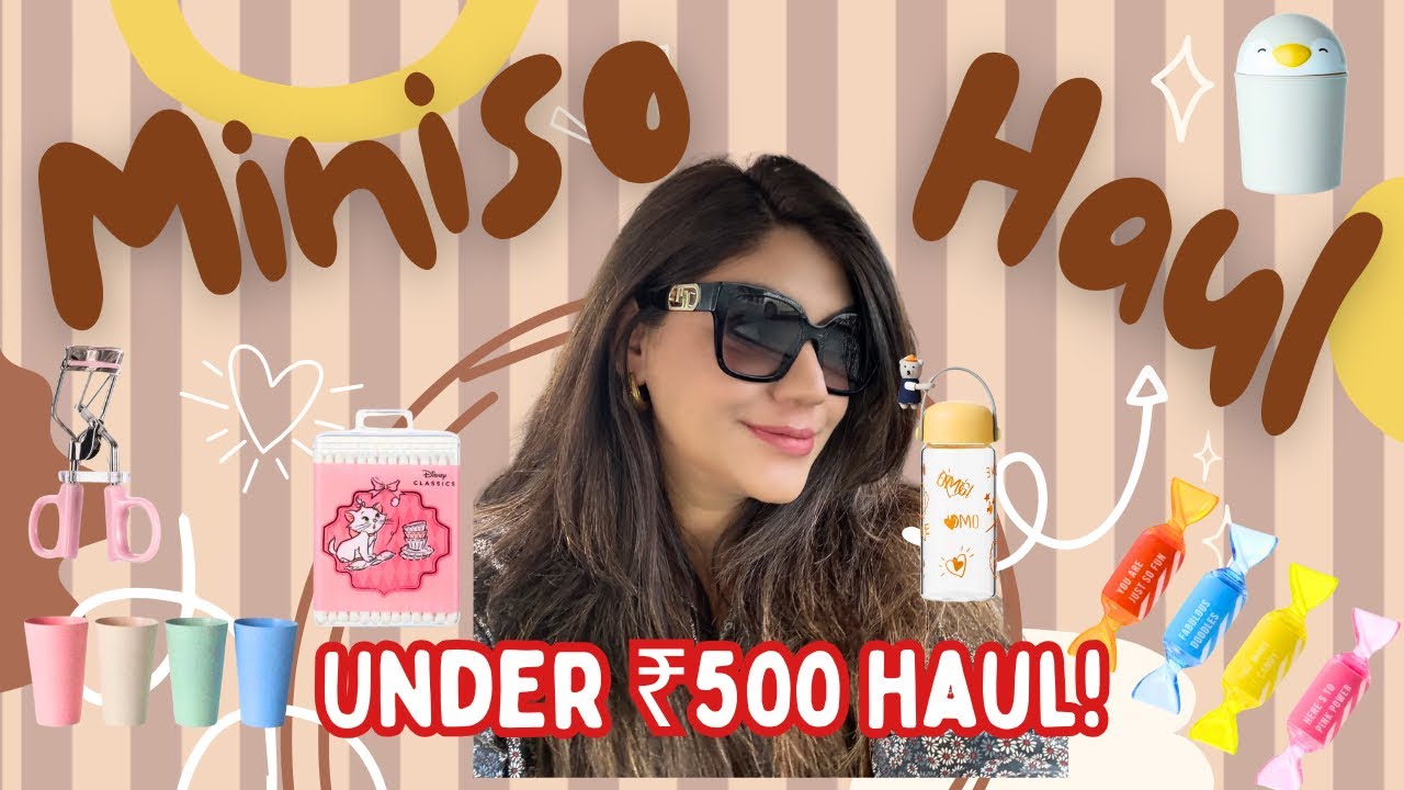 🎀✨Budget-Friendly Miniso Haul ✨🎀 | MY FIRST LONG YOUTUBE VIDEO ☺️🥰