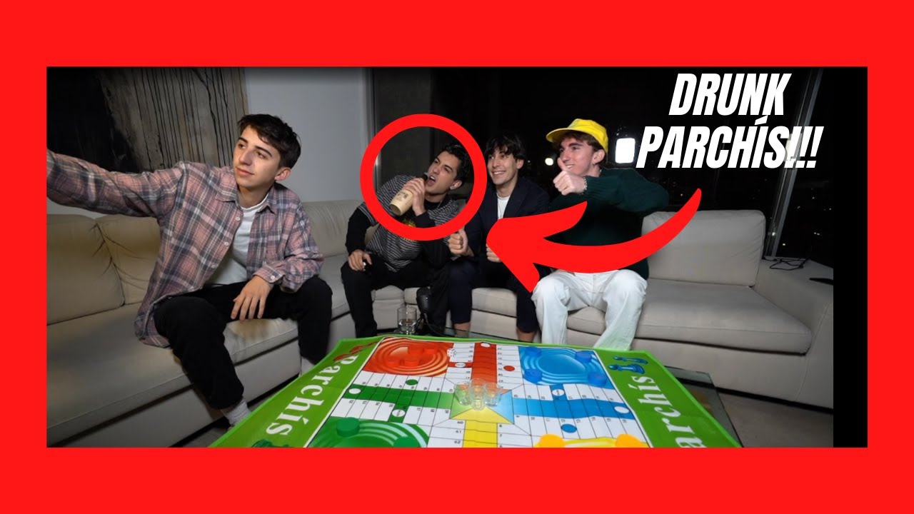 #LAFAM 2 GOORGO, NIL OJEDA, BYCALITOS Y DUMAS juegan a DRUNK PARCHIS!!!