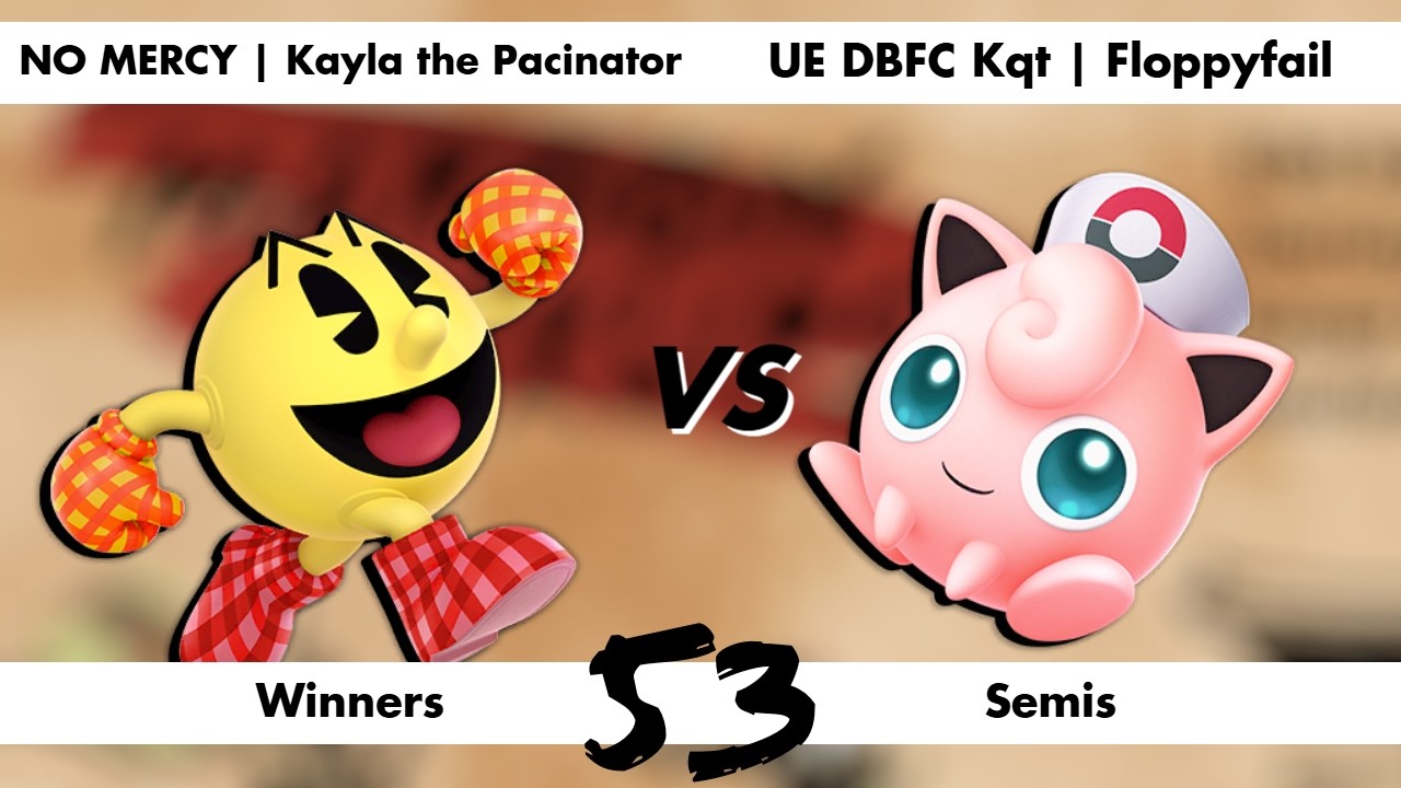 Maroon Mixups #53 - Kayla the Pacinator (Pac-man) Vs. Floppyfail (Jigglypuff) - Winners Semis