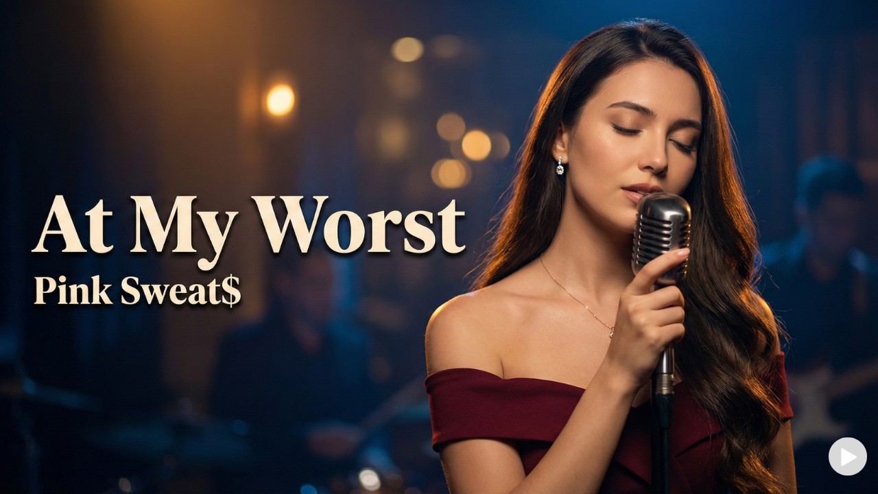 At My Worst Pink Sweat$ 🎷 Heartfelt Blues Guitar 🎶